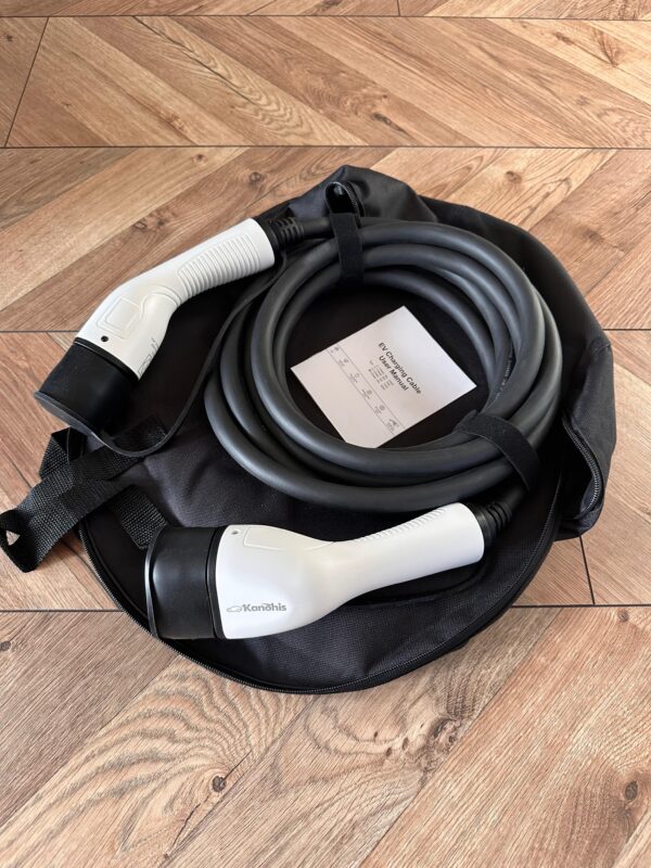 Kabel do ładowania samochodów elektrycznych TYP 2 32A 22kW - obrazek 3